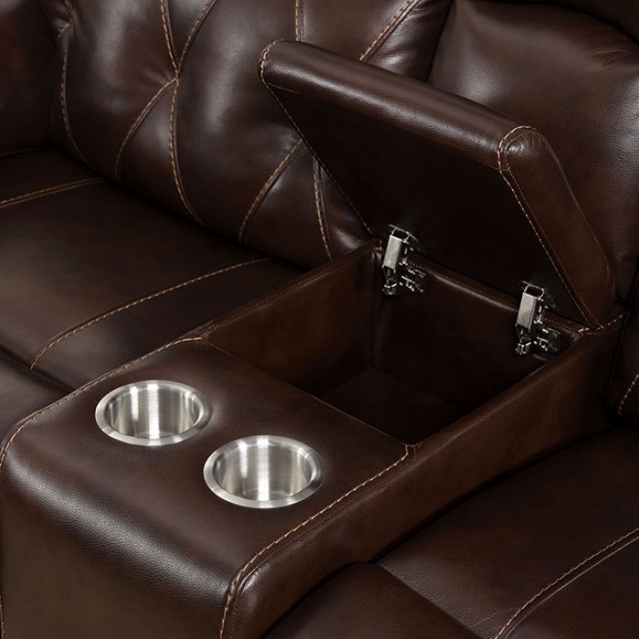 Dusseldorf Leatherette Power Reclining Living Room Set