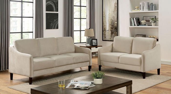 Kassel Flannelette Fabric Living Room Set