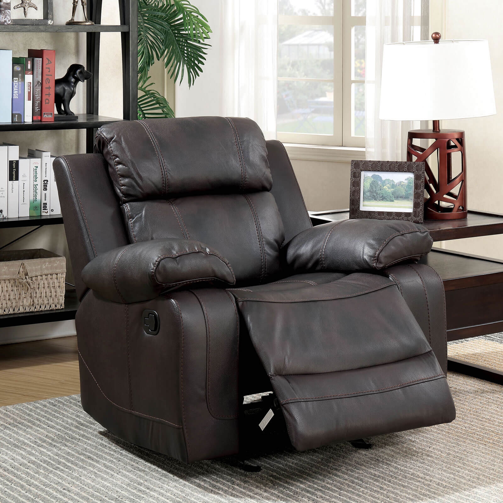 Pondera Leatherette Recliner