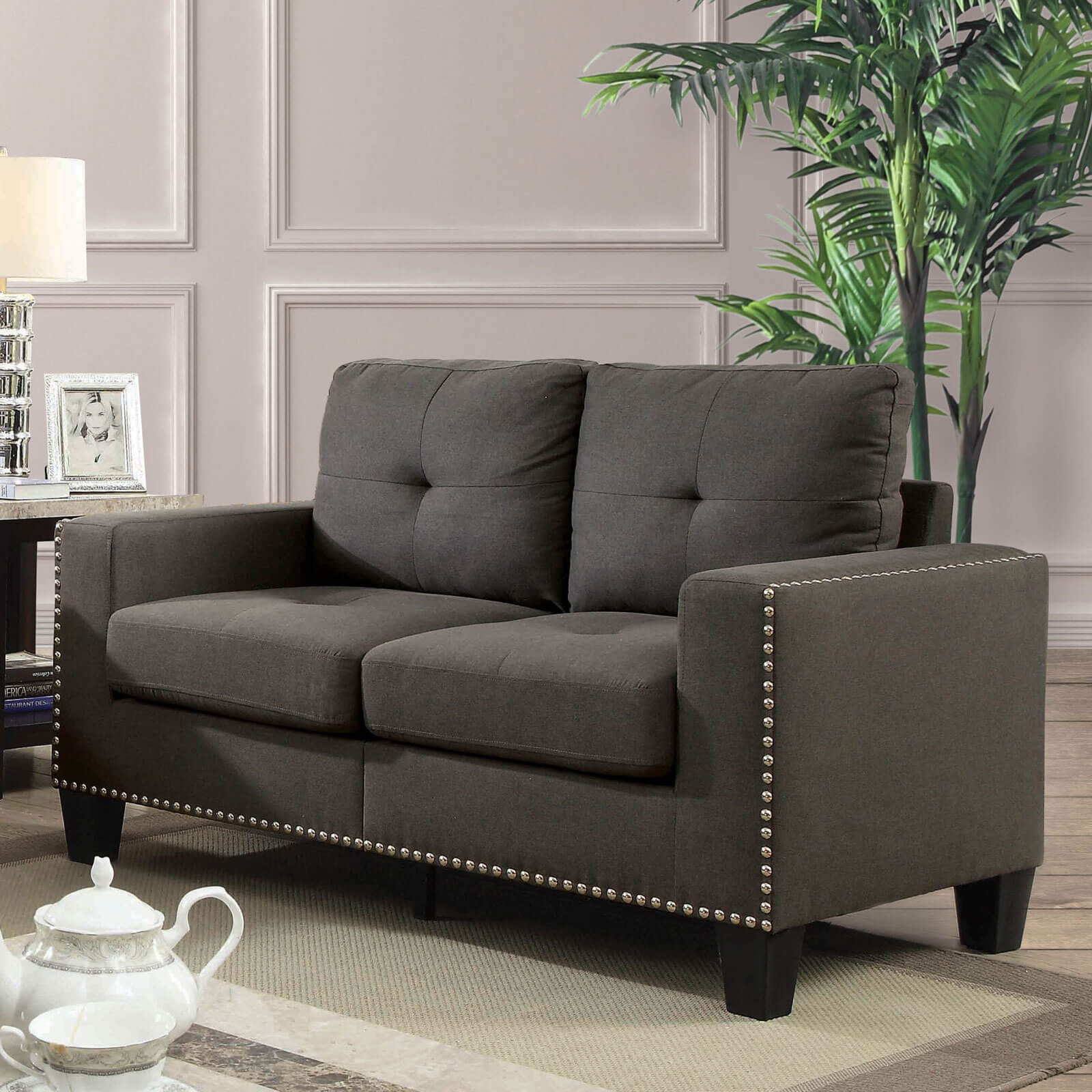 Attwell Fabric Living Room Set