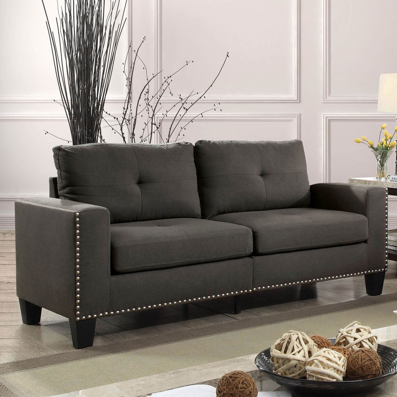 Attwell Fabric Living Room Set