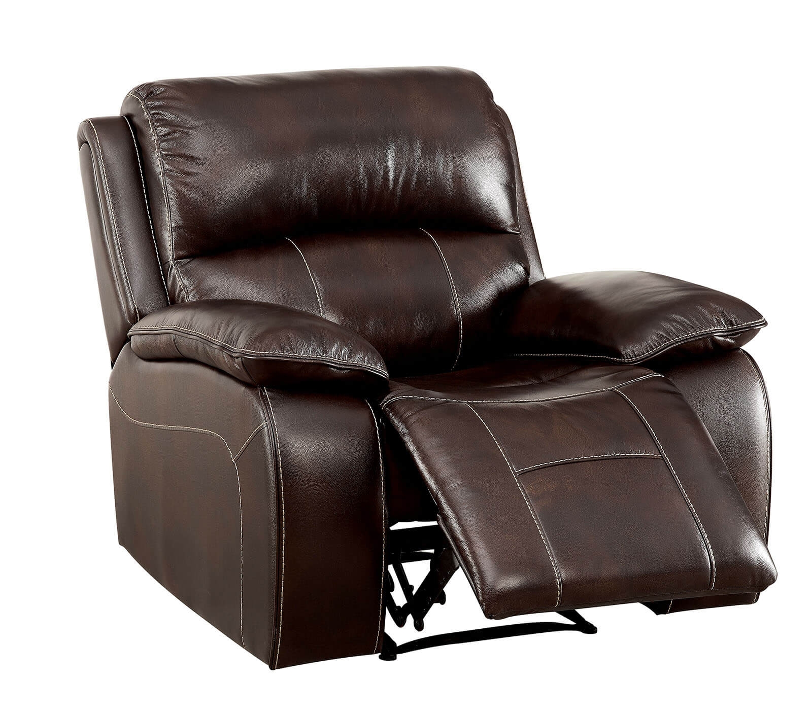 Ruth Top Grain Leather Match Reclining Chair