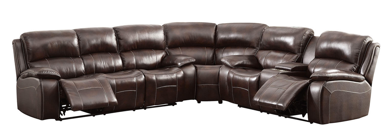 Ruth Top Grain Leather Match Reclining Chair
