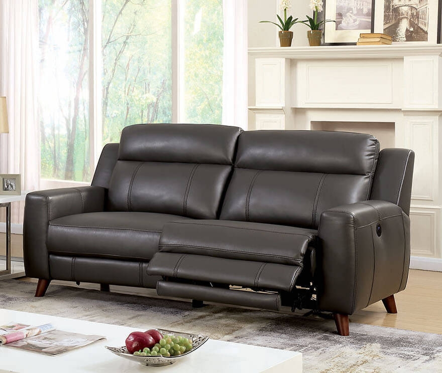 Rosalynn Leatherette Power Reclining Living Room Set