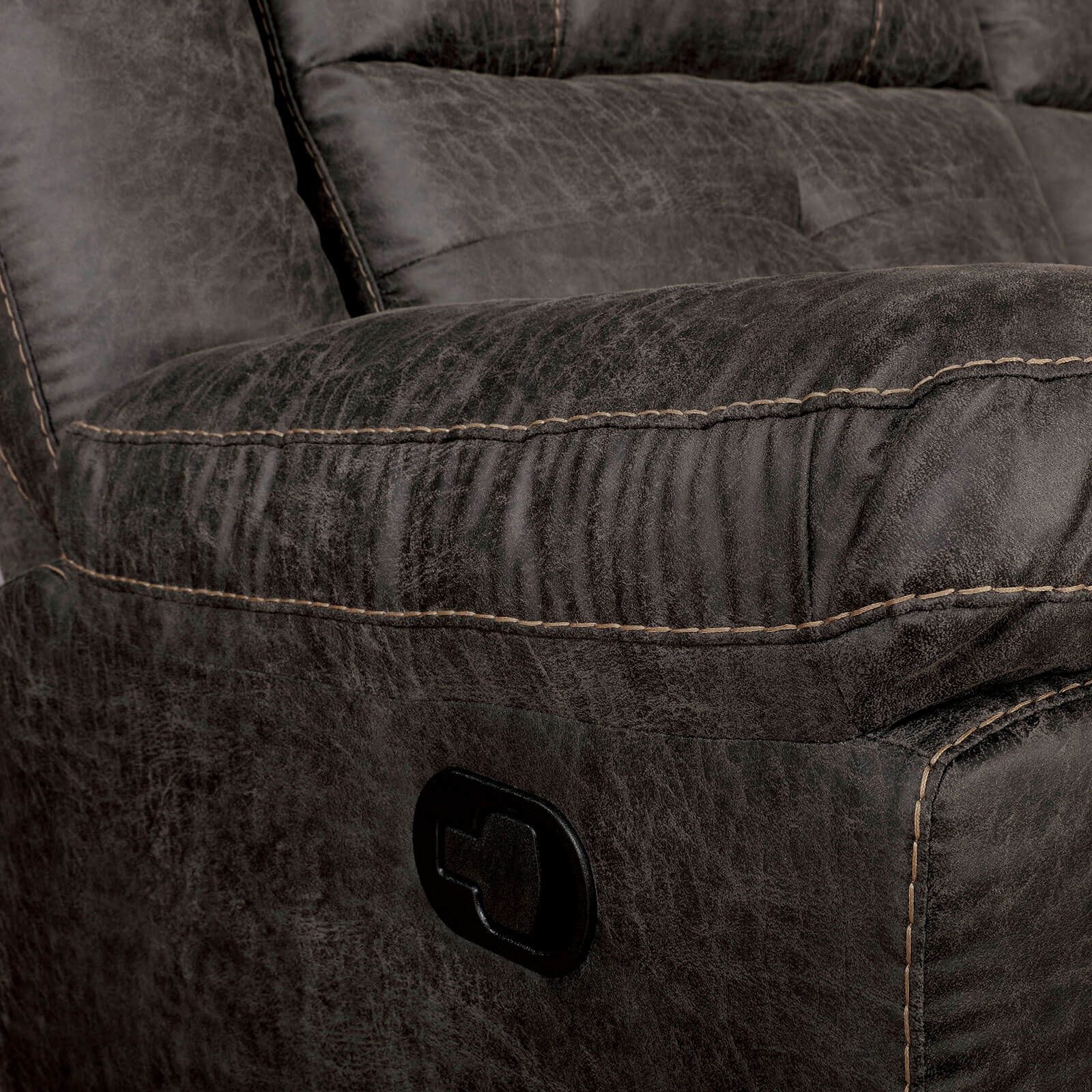 Chichester Leatherette Reclining Loveseat
