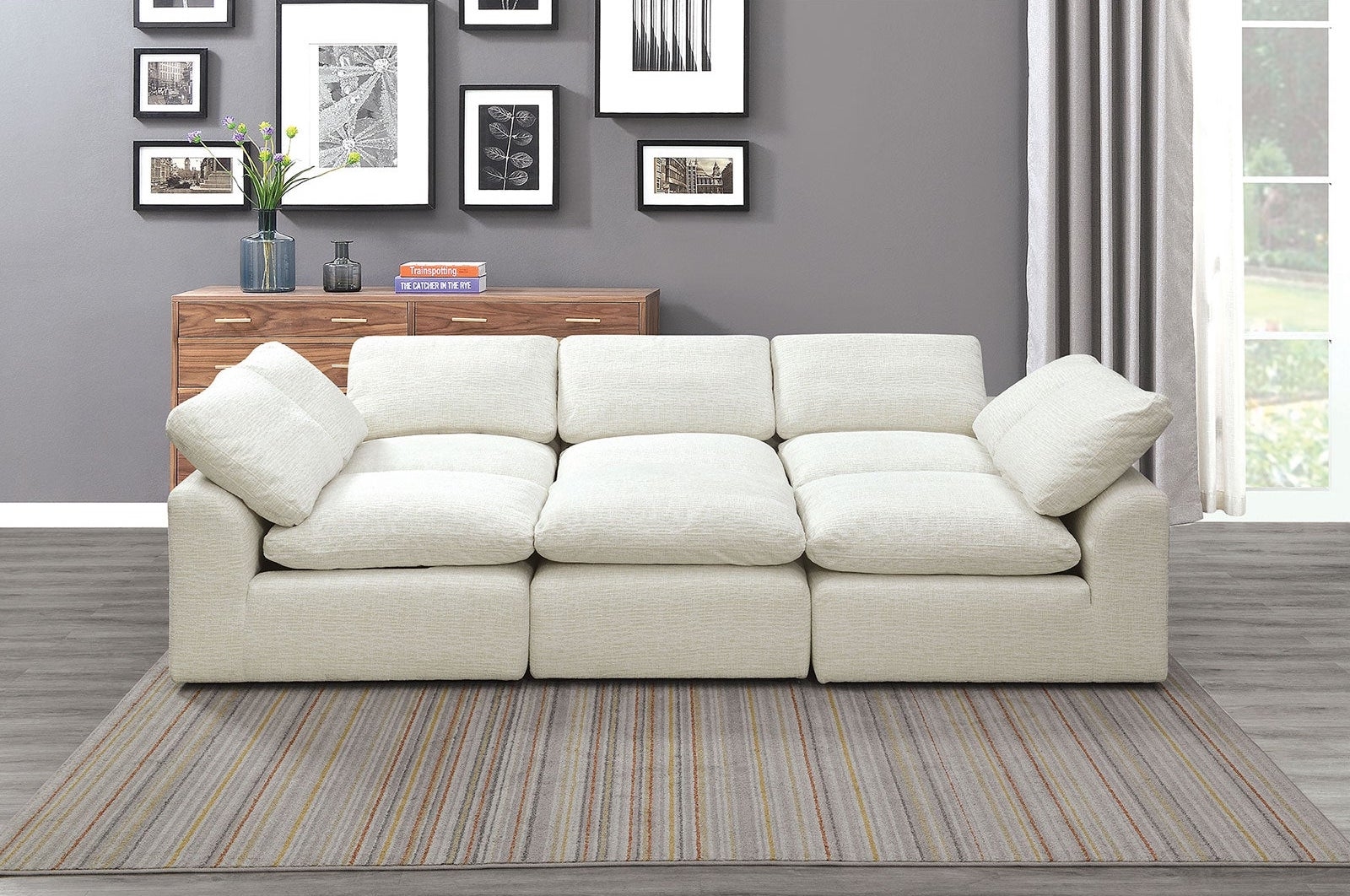 Joel Fabric Customizable Sectional Sofa