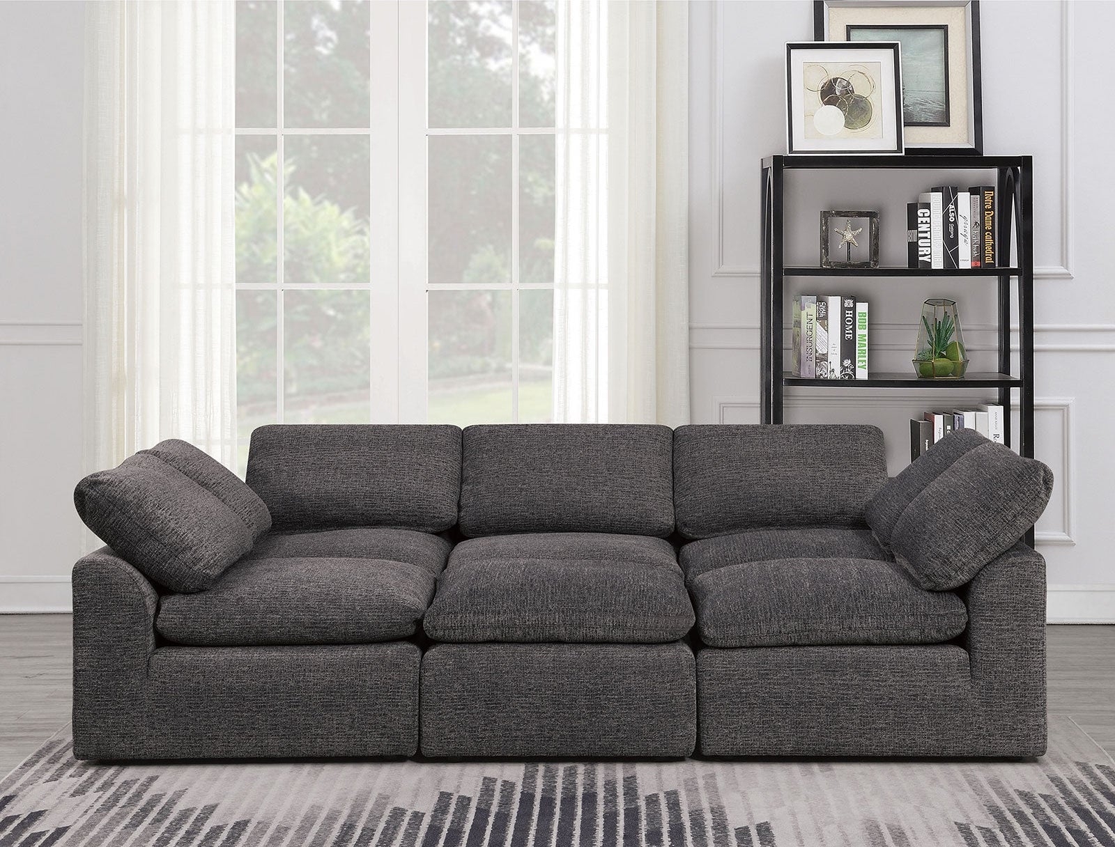 Joel Fabric Customizable Sectional Sofa