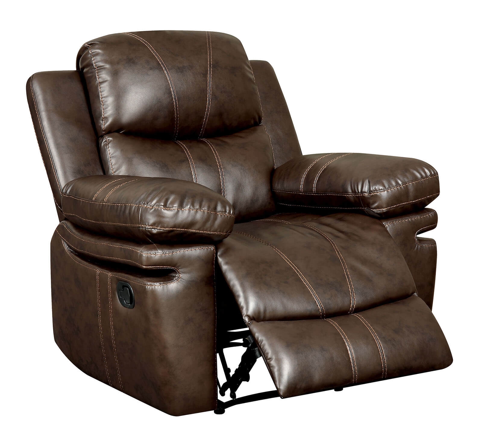 Listowel Leatherette Reclining Living Room Set