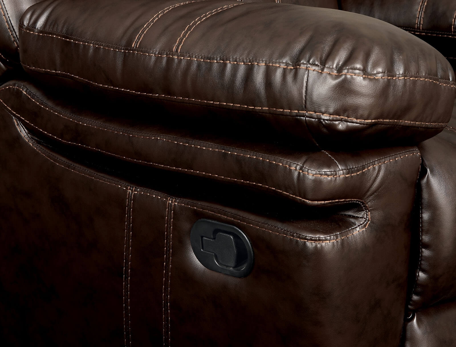 Listowel Leatherette Reclining Living Room Set