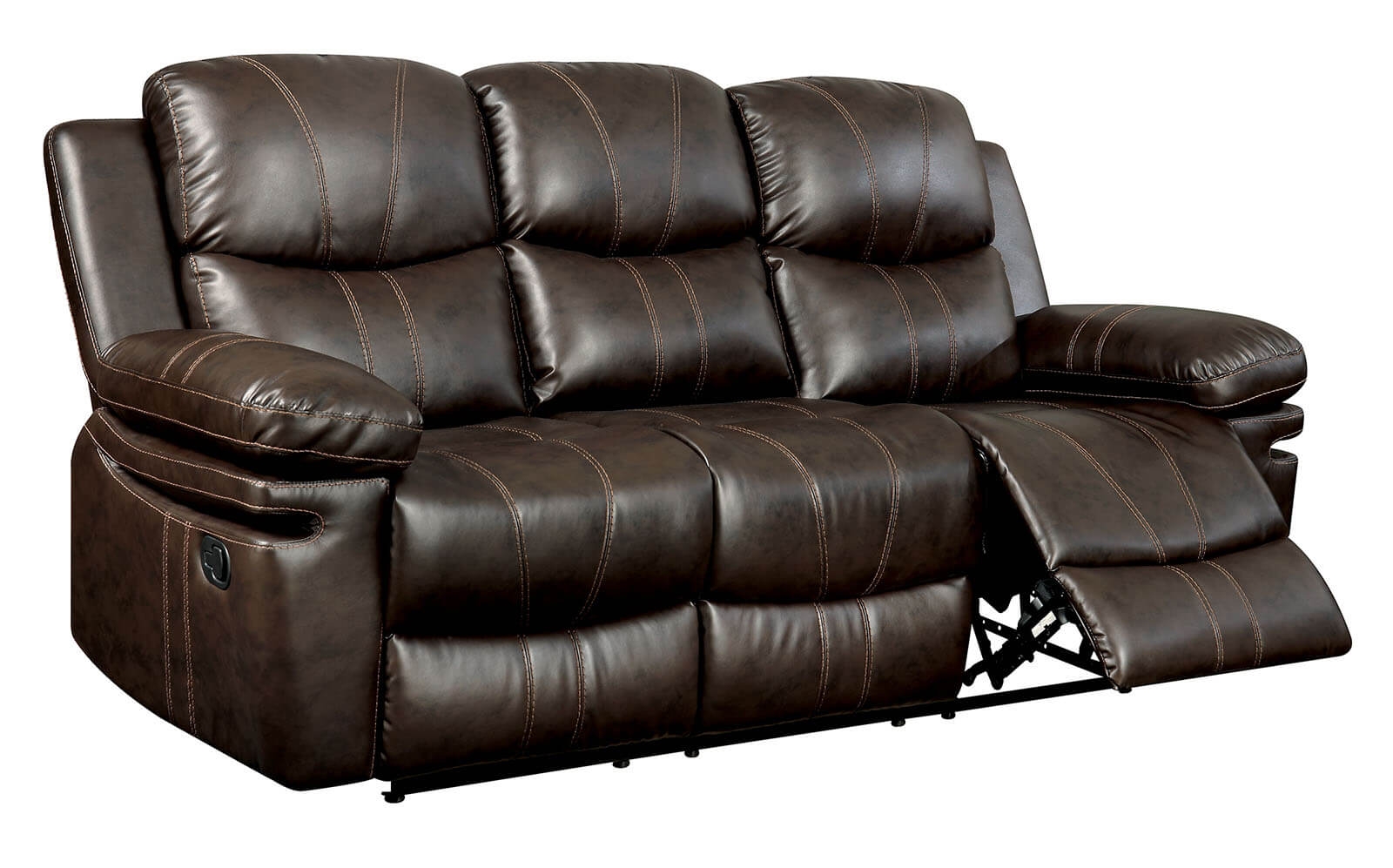 Listowel Leatherette Reclining Living Room Set
