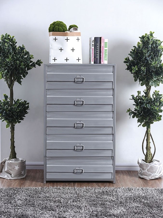 Mccredmond Metal Panel Bedroom Set