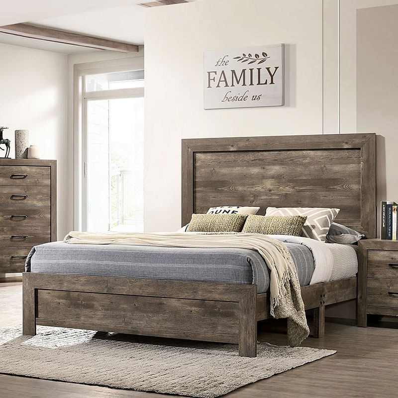 Larissa Wood Panel Bedroom Set