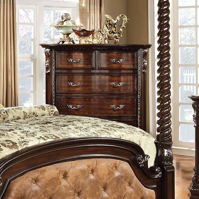 Monte Vista Wood Chest w/5 Drawers