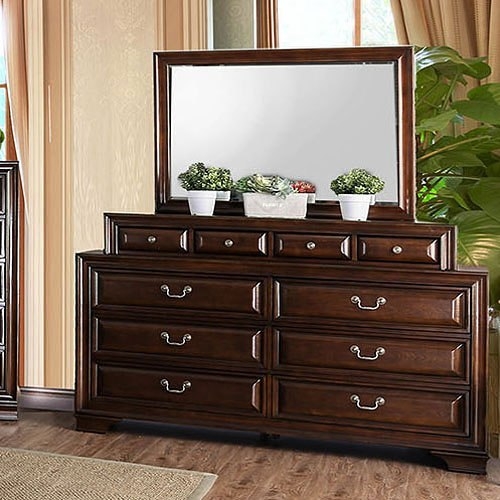 Brandt Wood Storage Panel Bedroom Set