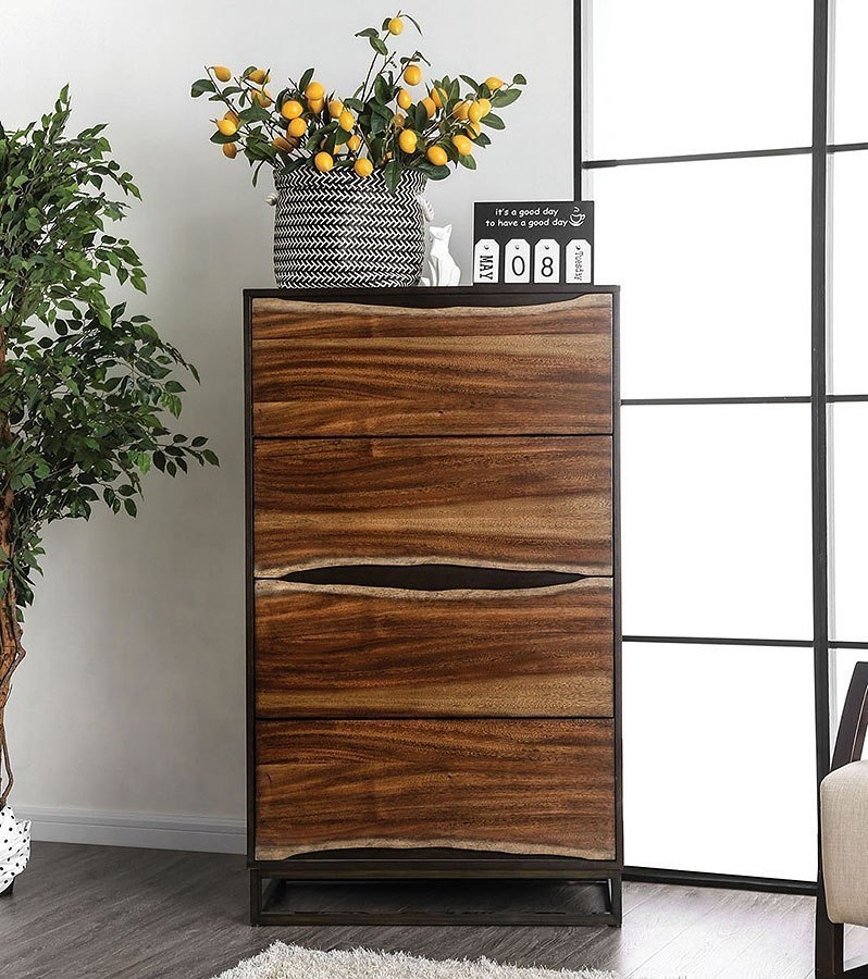 Fulton Wood Chest w/4 Drawers