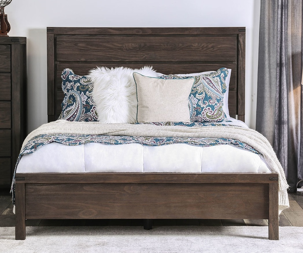 Rexburg Wood Panel Bed