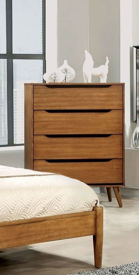 Lennart Wood Chest w/4 Drawers