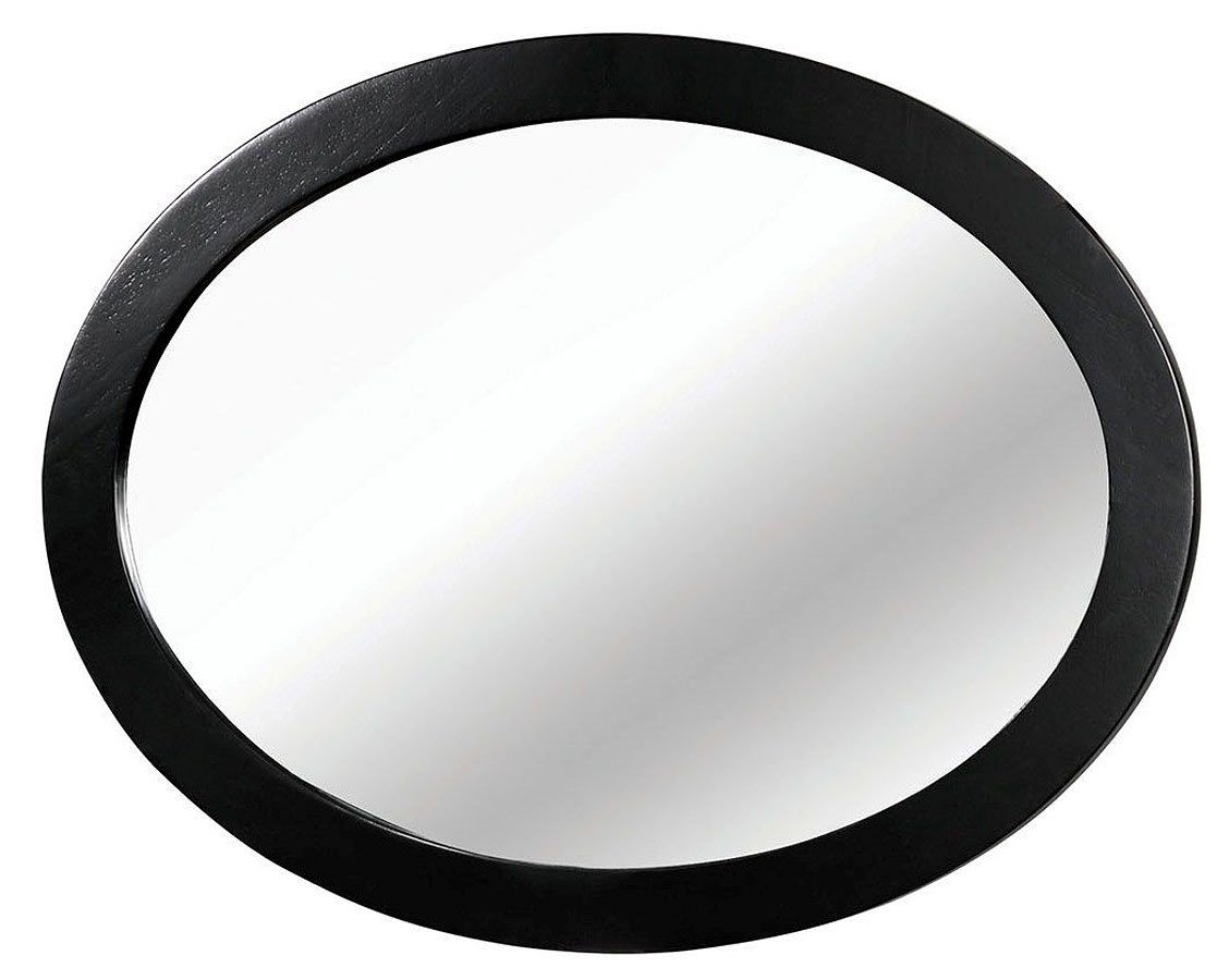 Lennart Wood Oval Mirror