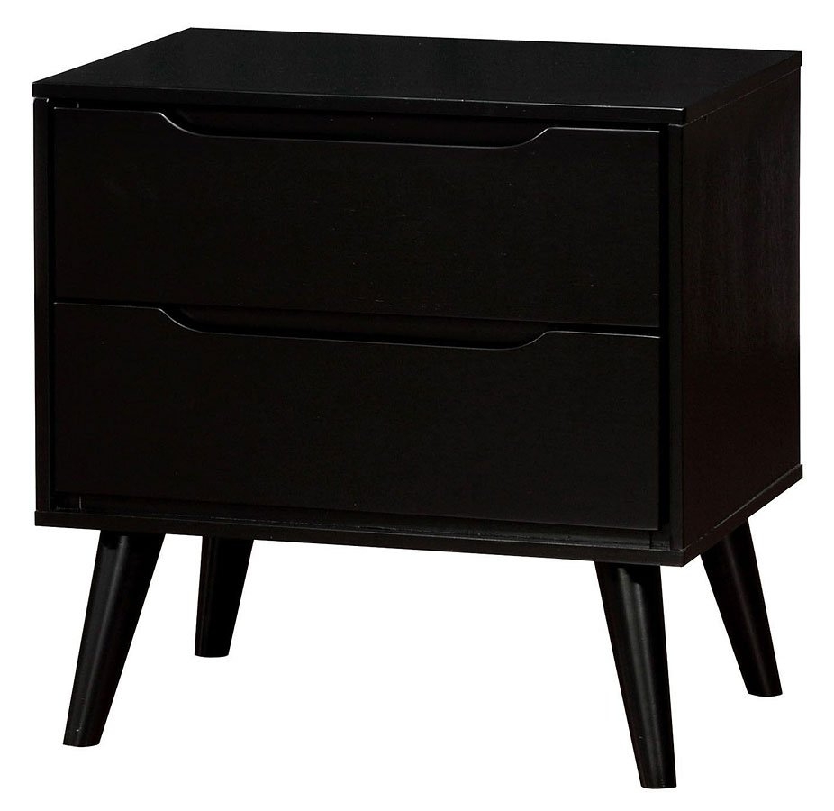 Lennart Wood Nightstand w/2 Drawers
