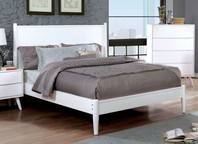 Lennart Wood Panel Bed