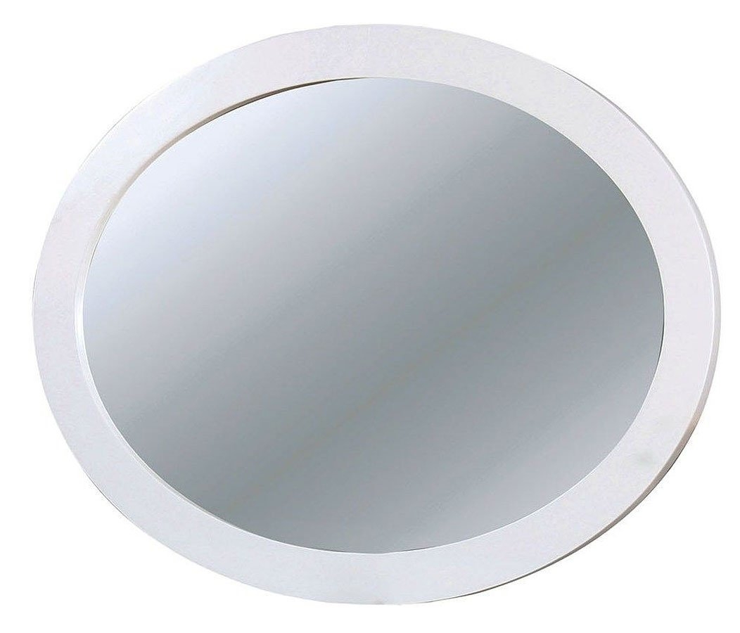 Lennart Wood Oval Mirror