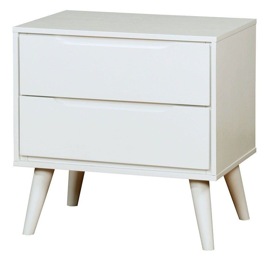 Lennart Wood Nightstand w/2 Drawers