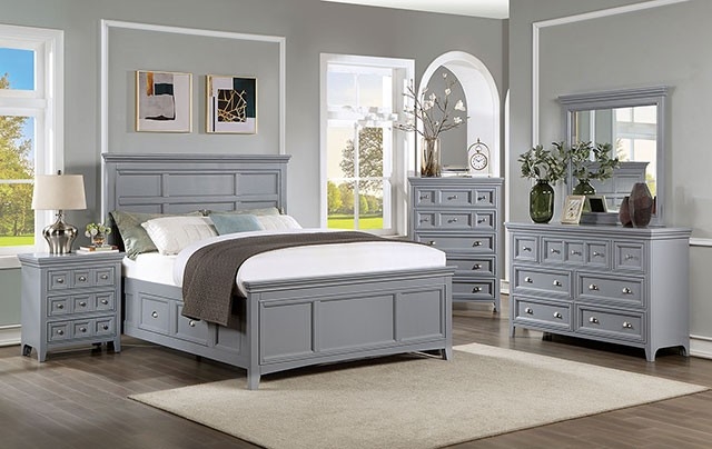 Castile Wood Storage Panel Bedroom Set
