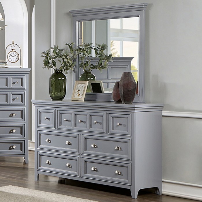 Castile Wood Dresser w/7 Drawers