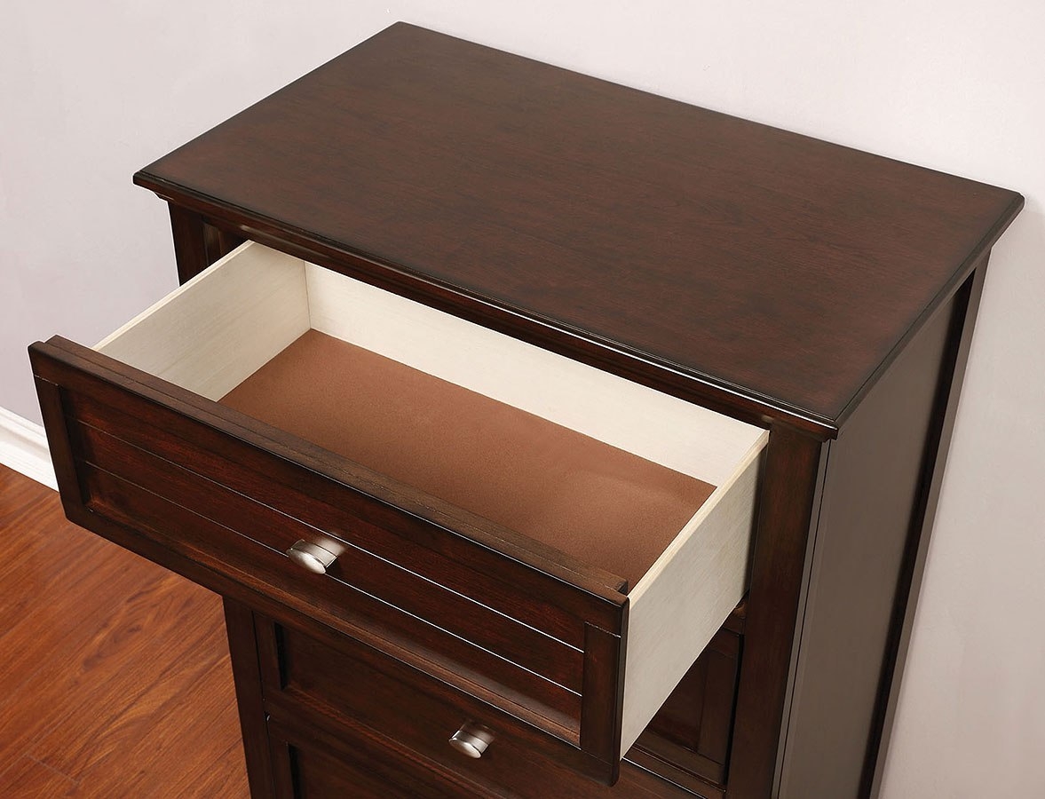 Brogan Wood Chest w/4 Drawers