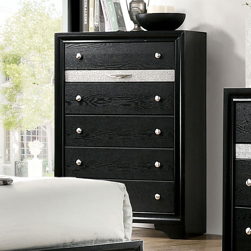 Chrissy Wood Chest w/6 Drawers