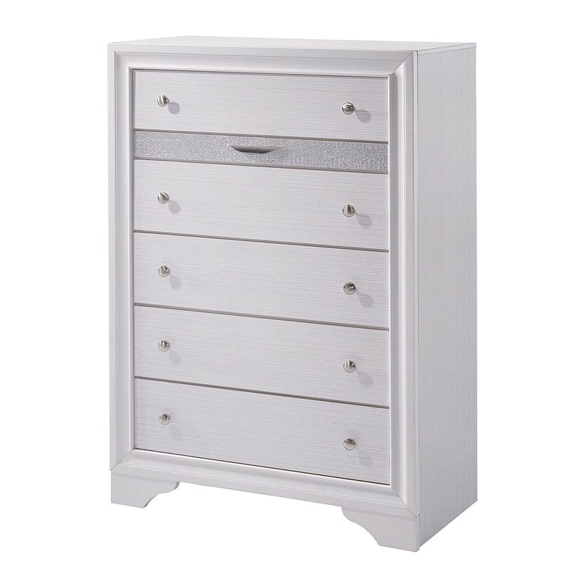 Chrissy Wood Chest w/6 Drawers