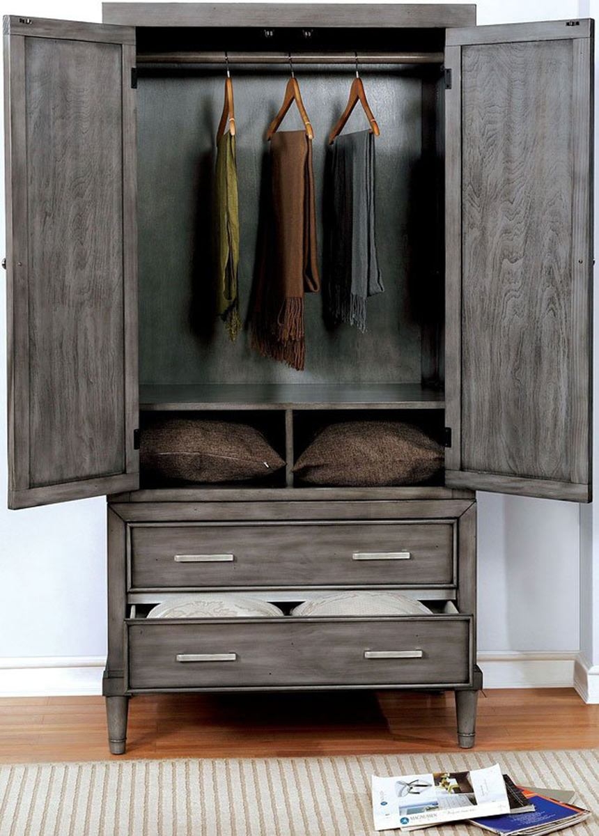 Daphne Wood Armiore w/2 Doors & 2 Drawers