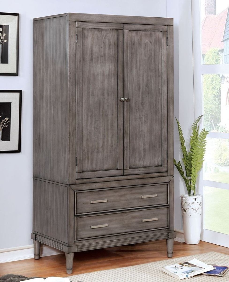 Daphne Wood Armiore w/2 Doors & 2 Drawers