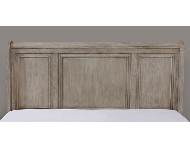 Wells Wood Storage Panel Bed, Queen Size
