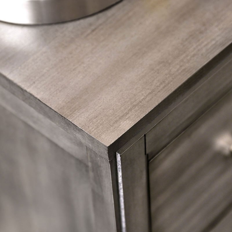 Berenice Wood Nightstand w/2 Drawers