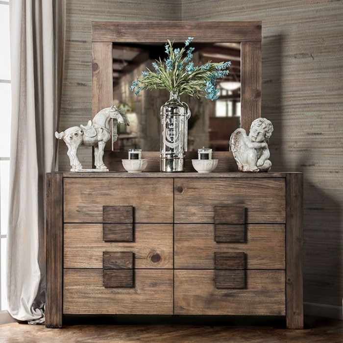 Janeiro Wood Low Profile Storage Platform Bedroom Set