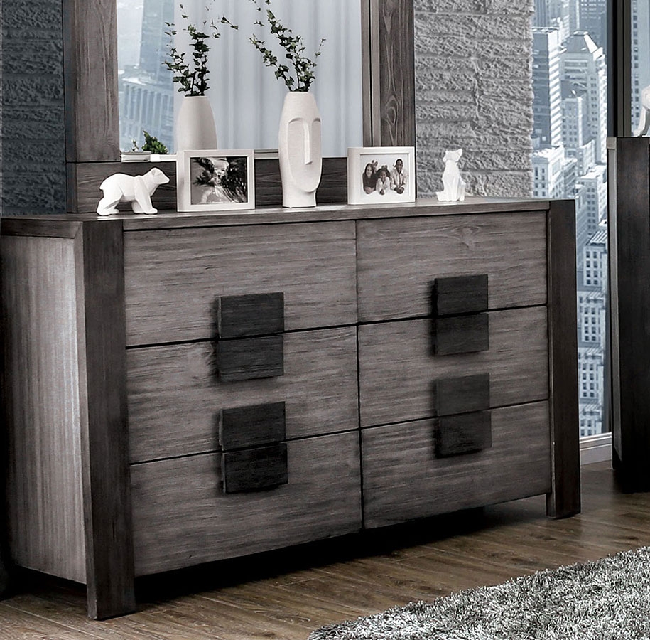 Janeiro Wood Low Profile Storage Platform Bedroom Set