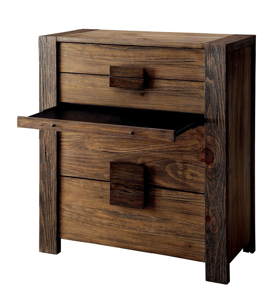 Janeiro Wood Chest w/5 Drawers
