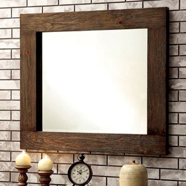 Janeiro Wood Mirror