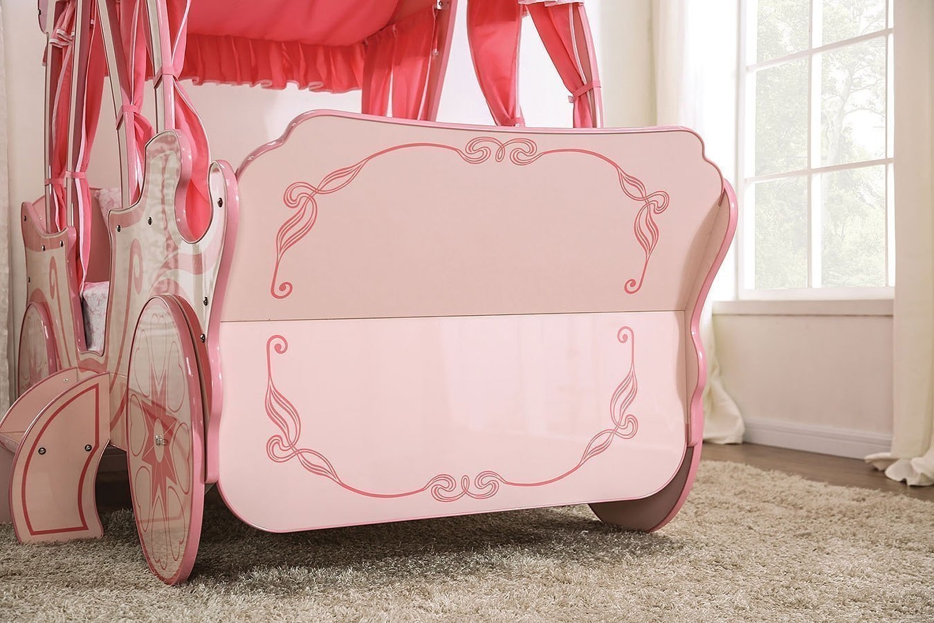 Arianna MDF/Particle Board Youth Bed, Twin Size