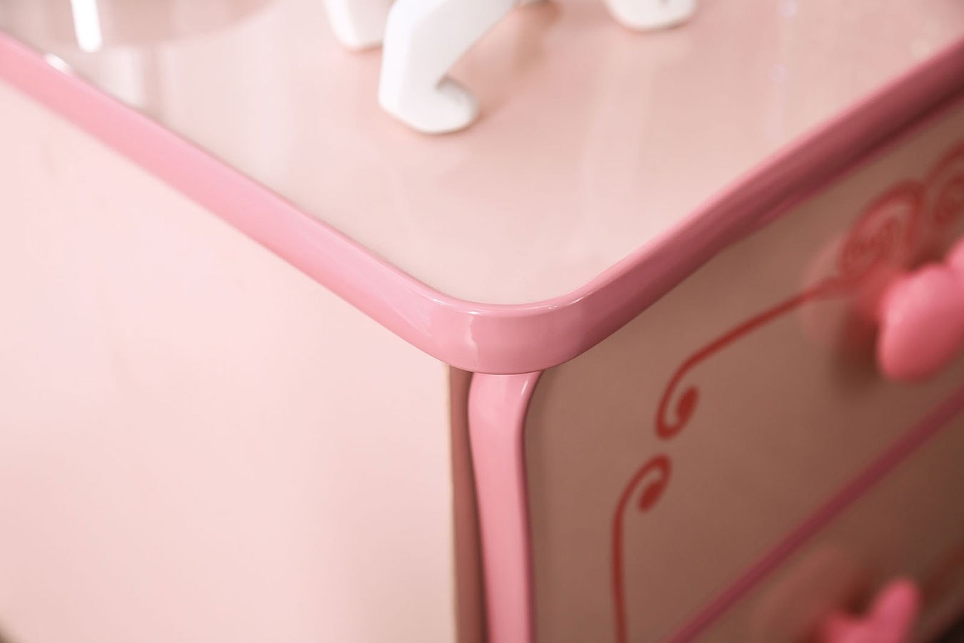 Rheanna MDF Nightstand w/2 Drawers