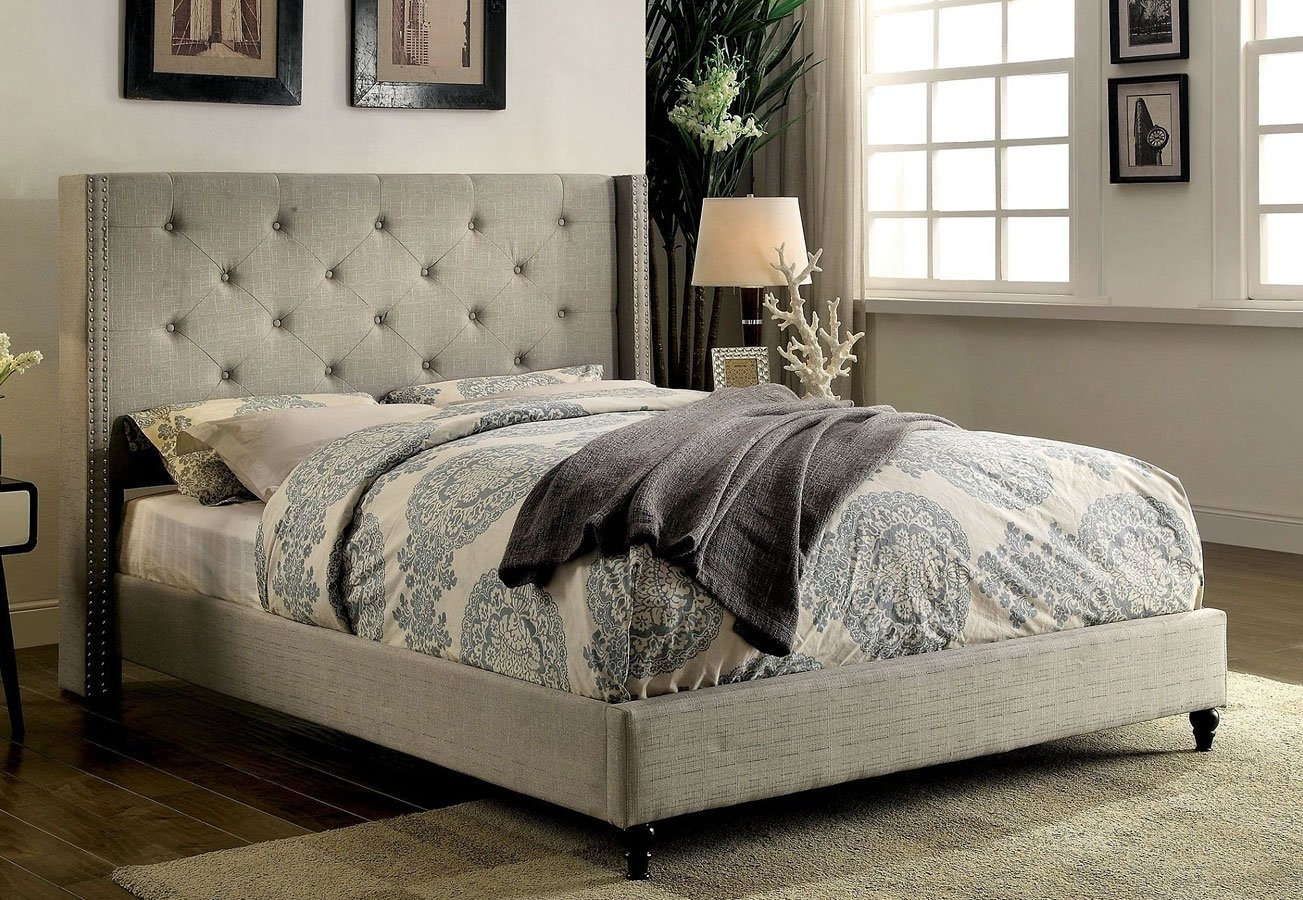 Anabelle Fabric Platform Bed