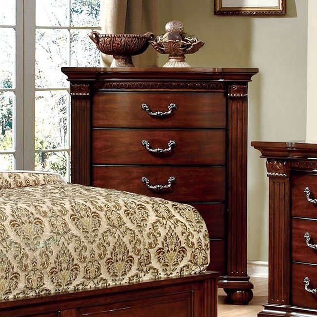 Grandom Wood Platform Bedroom Set