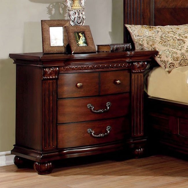 Grandom Wood Platform Bedroom Set