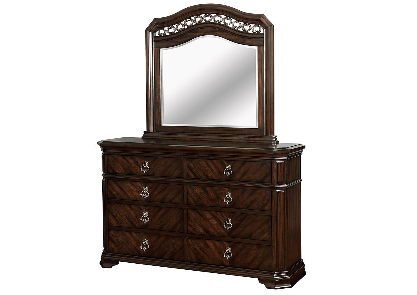 Calliope Fabric/Wood Tufted Panel Bedroom Set
