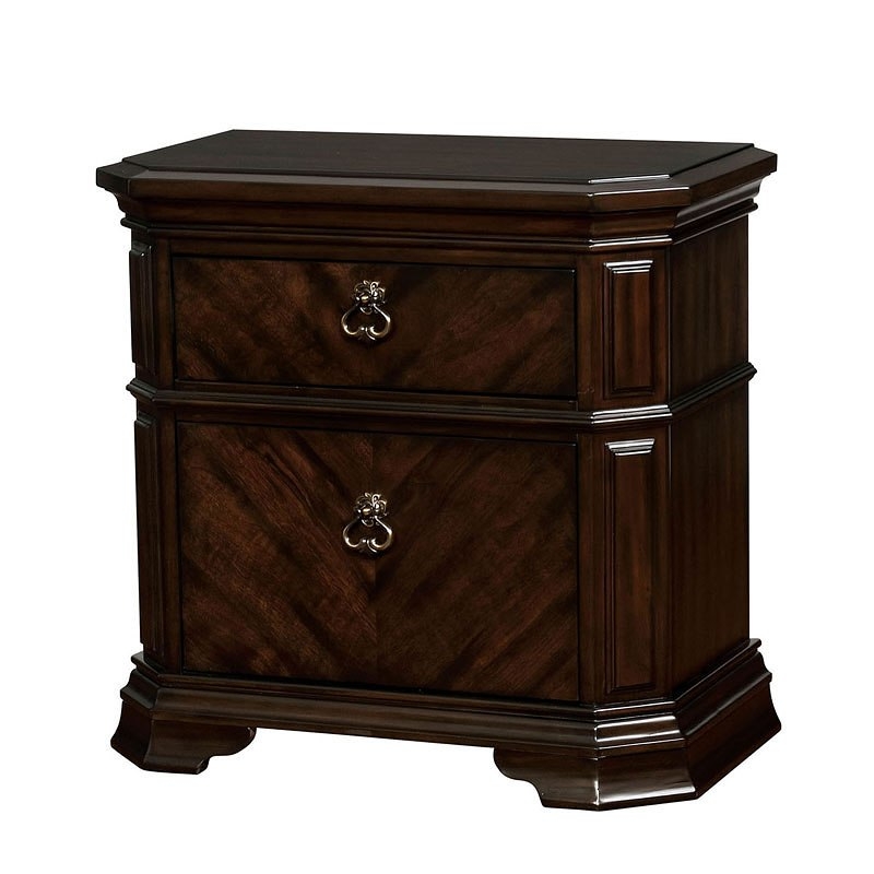 Calliope Fabric/Wood Tufted Panel Bedroom Set