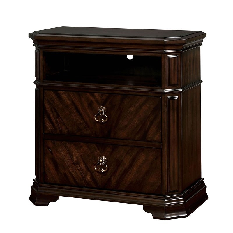 Calliope Fabric/Wood Tufted Panel Bedroom Set