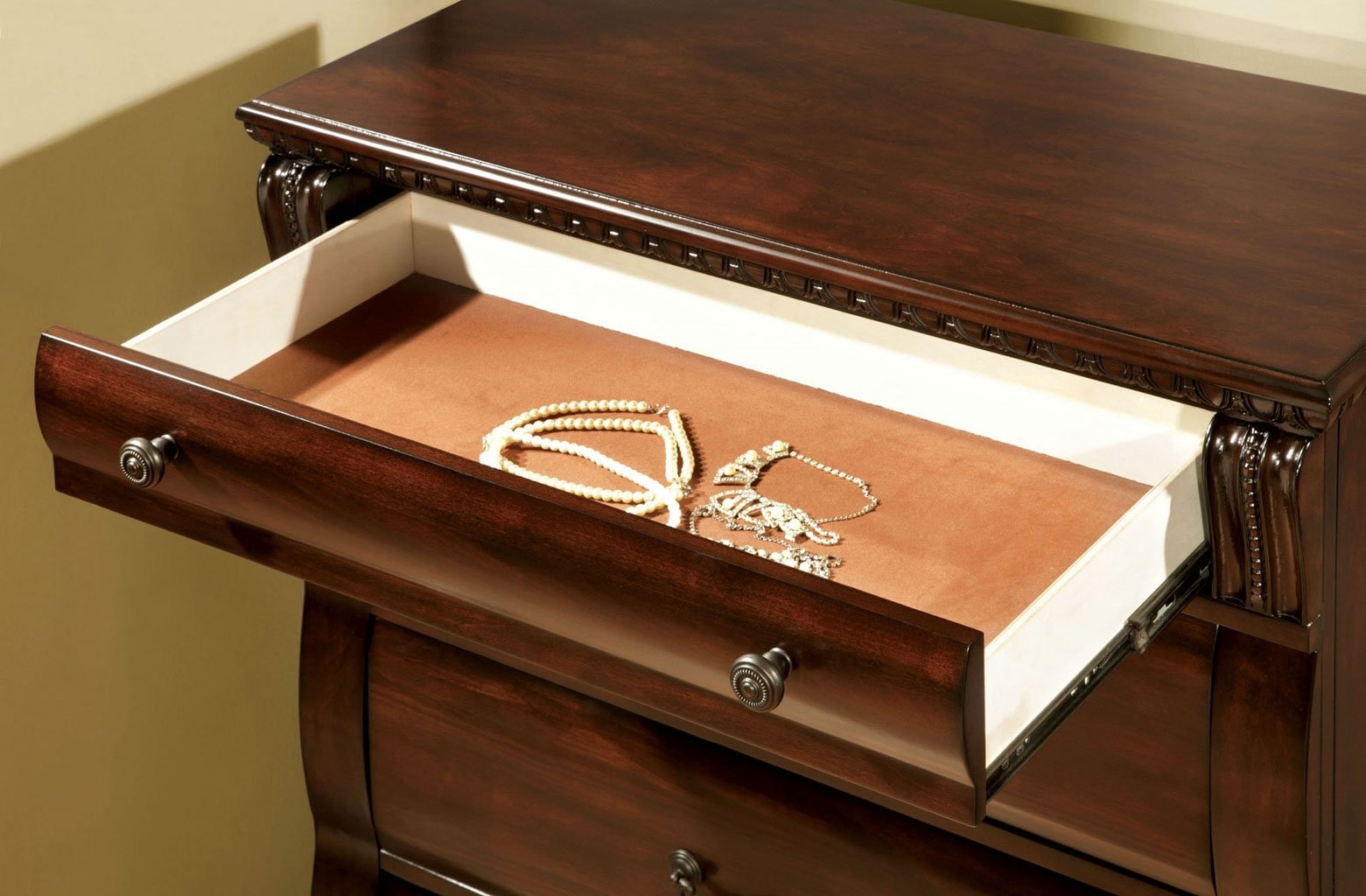 Burleigh Wood Panel Bedroom Set