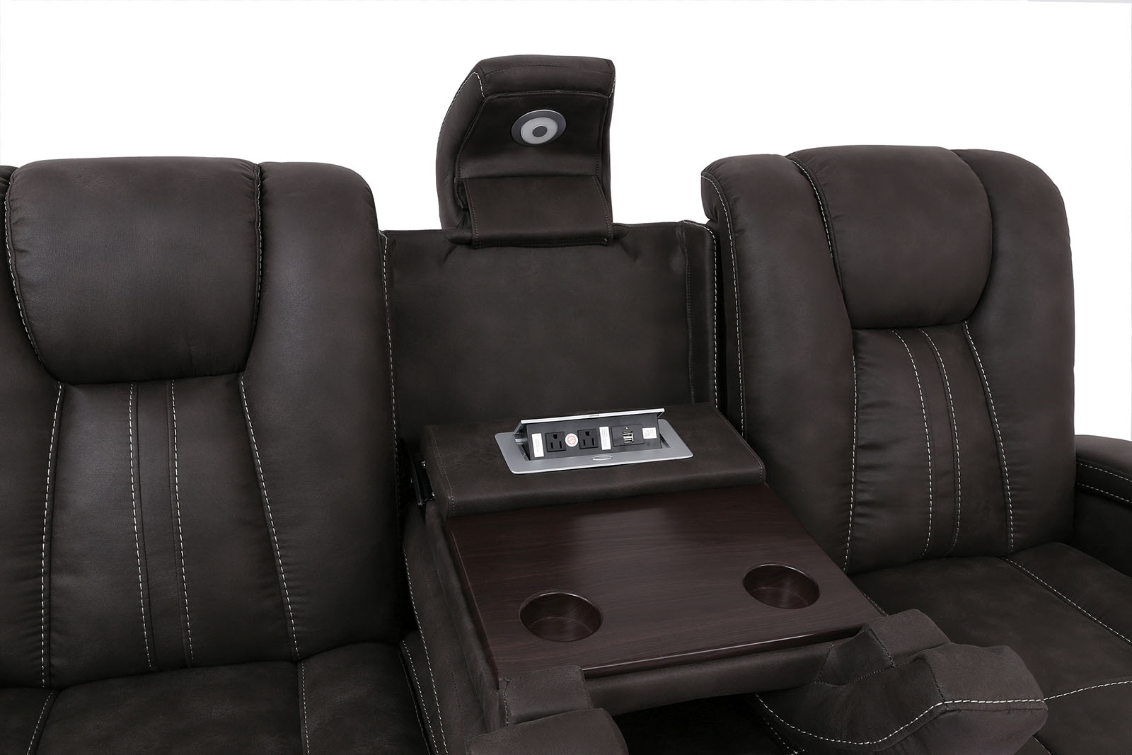 Amirah Fabric Reclining Living Room Set
