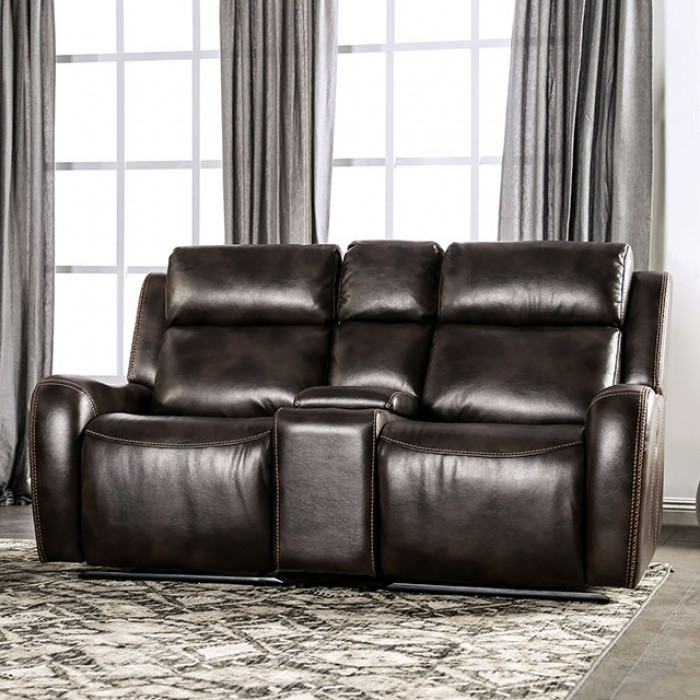 Barclay Leatherette Power Reclining Living Room Set